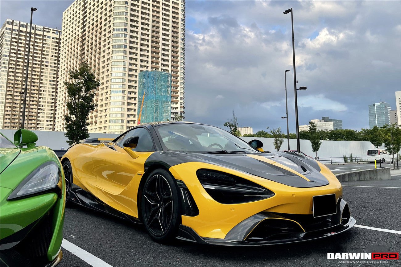 2017 - 2021 McLaren 720s Se²NWB Style Carbon Fiber Front Lip